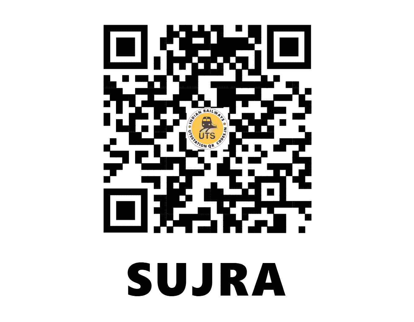 UTS QR Code for SUJRA - SUJR (NR - UTTAR PRADESH)
